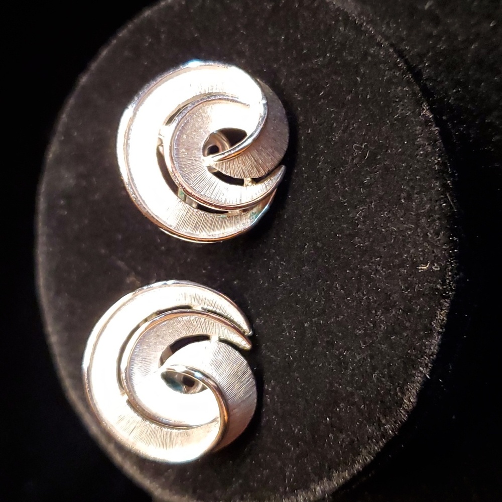 Vintage Crown Trifari Earrings